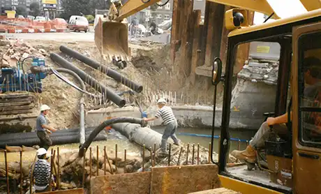 Realtime engineers constructing a20 in dover